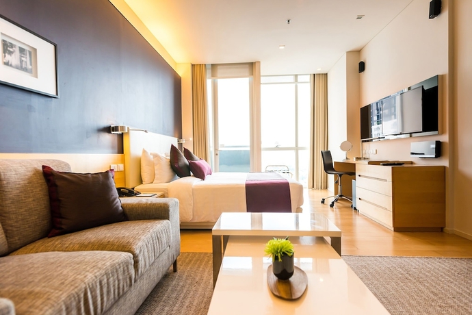 Imagen de la habitación del Hotel Somerset Sukhumvit Thonglor Bangkok. Foto 4