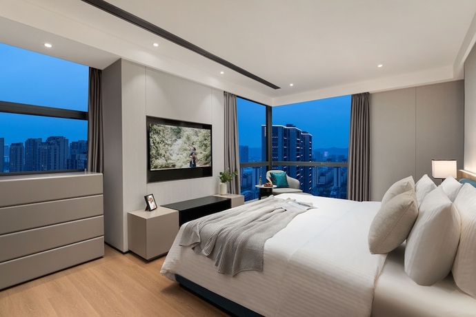 Imagen de la habitación del Hotel Somerset Taihu New City Cbd Wuxi. Foto 6