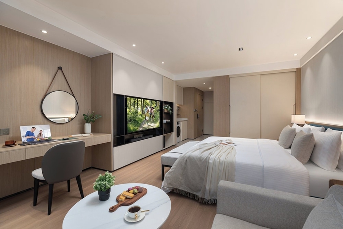 Imagen de la habitación del Hotel Somerset Taihu New City Cbd Wuxi. Foto 7