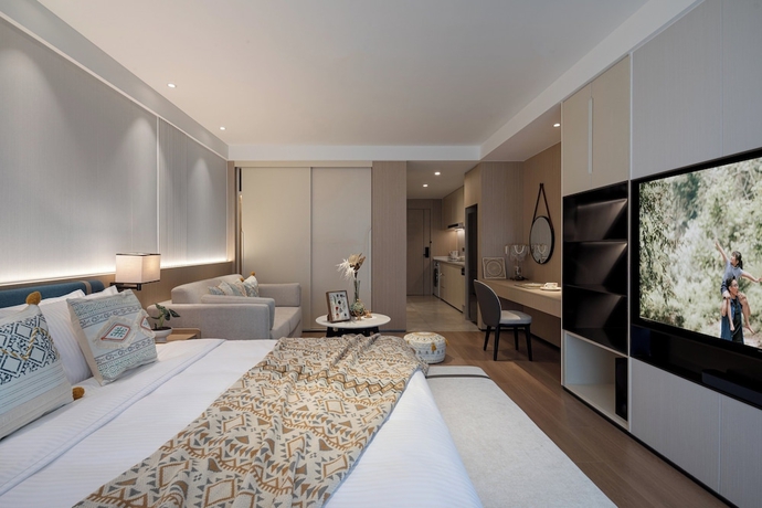 Imagen de la habitación del Hotel Somerset Taihu New City Cbd Wuxi. Foto 15
