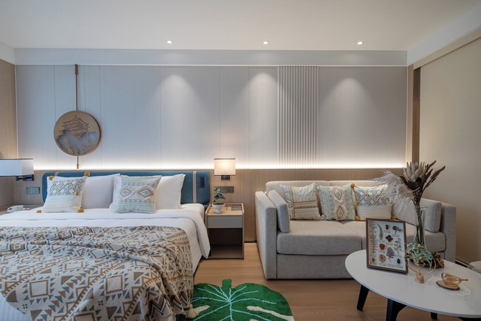 Imagen de la habitación del Hotel Somerset Taihu New City Cbd Wuxi. Foto 17