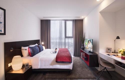 Imagen de la habitación del Hotel Somerset West Point Hanoi. Foto 10