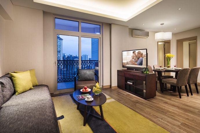 Imagen de los interiores del Hotel Somerset Xu Hui. Foto 15