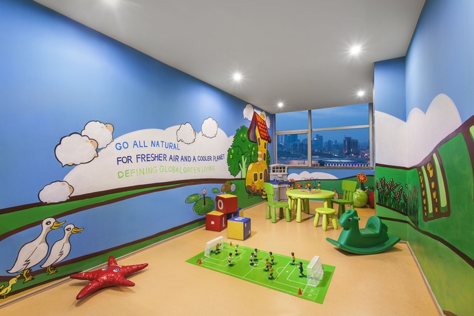 Imagen de los interiores del Hotel Somerset Youyi Tianjin. Foto 11