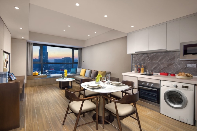 Imagen de la habitación del Hotel Somerset Zhongmao Changchun. Foto 10