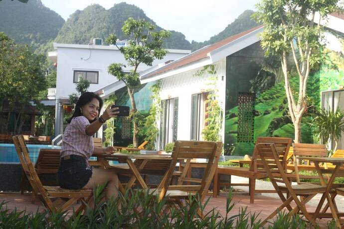 Imagen del bar/restaurante del Hotel Son Doong Bungalow. Foto 19