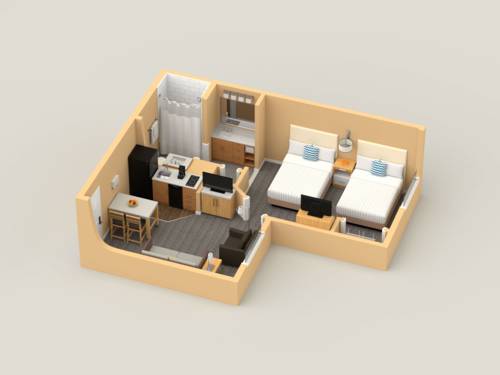 Imagen de la habitación del Hotel Sonesta Es Suites Detroit Auburn Hills. Foto 4