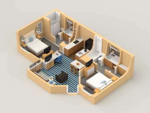 Imagen de la habitación del Hotel Sonesta Es Suites Detroit Auburn Hills. Foto 5