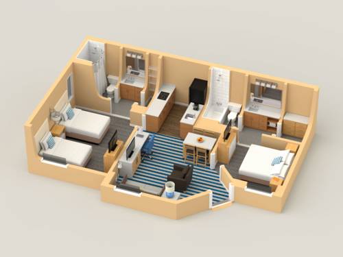 Imagen de la habitación del Hotel Sonesta Es Suites Detroit Auburn Hills. Foto 6