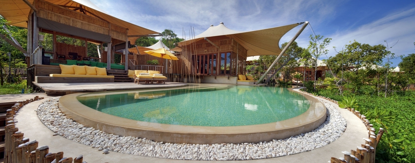 Imagen de la piscina del Hotel Soneva Kiri. Foto 13