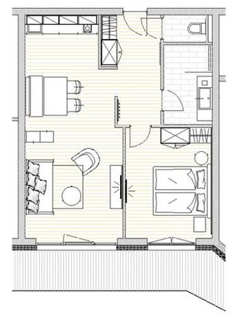 Imagen de la habitación del Hotel Sonja Alpine Resort. Foto 8