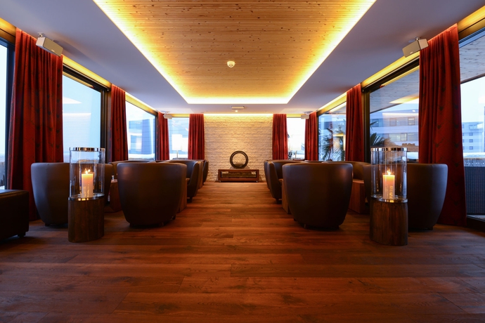 Imagen del bar/restaurante del Hotel Sonne_1806 - Am Campus Dornbirn. Foto 8