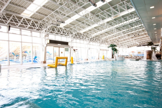 Imagen de la piscina del Hotel Sono Belle Gyeongju. Foto 6