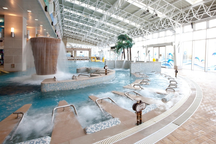 Imagen de la piscina del Hotel Sono Belle Gyeongju. Foto 7