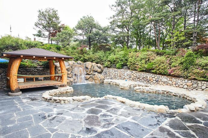 Imagen de la piscina del Hotel Sono Moon Danyang (formerly Daemyung Resort Danyang). Foto 38