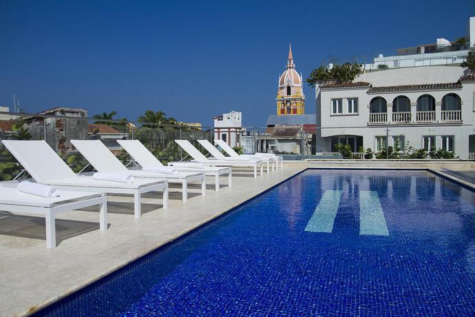 Imagen de la piscina del Hotel Sophia, Cartagena de Indias. Foto 7