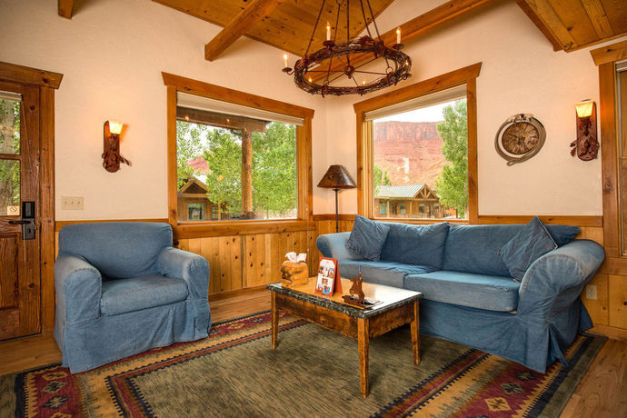 Imagen de los interiores del Hotel Sorrel River Ranch Resort. Foto 14