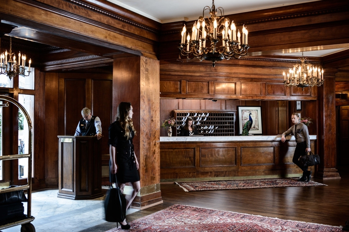 Imagen de los interiores del Hotel Sorrento, Seattle. Foto 16