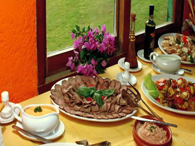 Imagen del bar/restaurante del Hotel Sotavento Apart. Foto 2