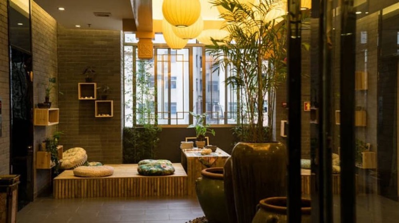 Imagen de los interiores del Hotel Sotel Inn Art Pazhou Branch. Foto 12