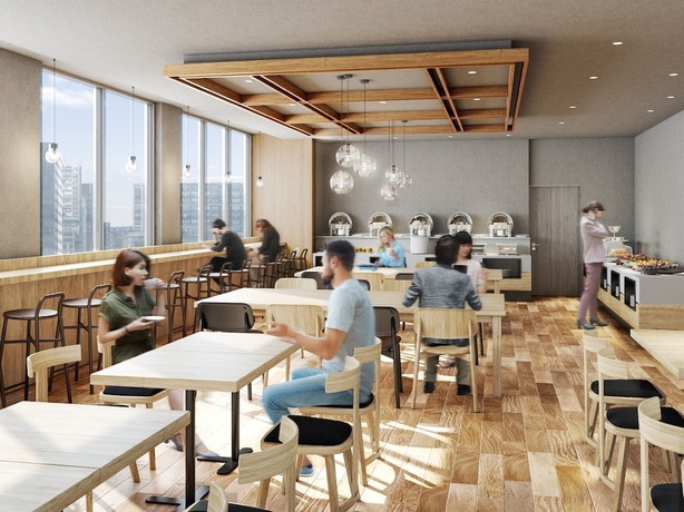 Imagen del bar/restaurante del Hotel Sotetsu Fresa Inn Hiroshima. Foto 7