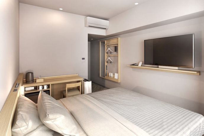 Imagen de la habitación del Hotel Sotetsu Fresa Inn Nagoya-shinkansenguchi. Foto 5