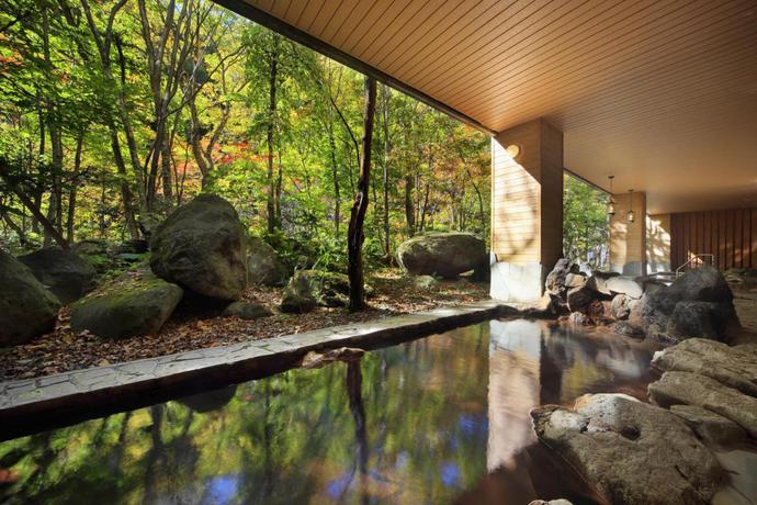 Imagen de los exteriores del Hotel Sounkyo Onsen Choyo Resort. Foto 9