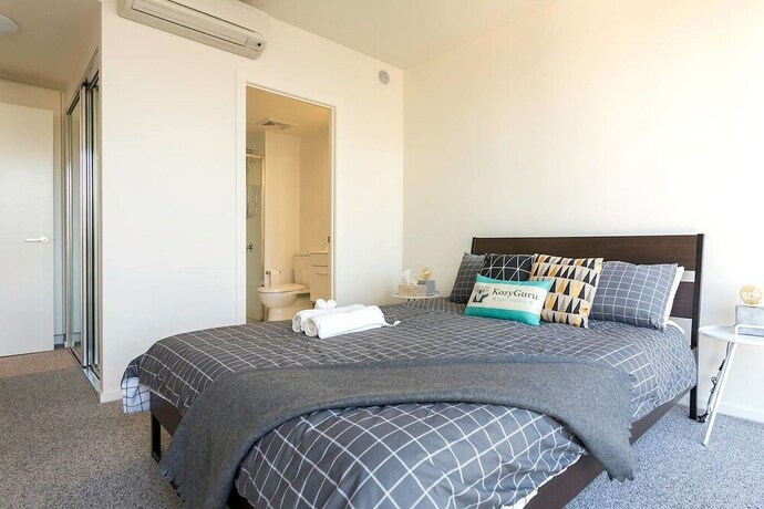 Imagen de la habitación del Hotel South Brisbane City View 2bed Apt+parking Qsb027-7. Foto 1