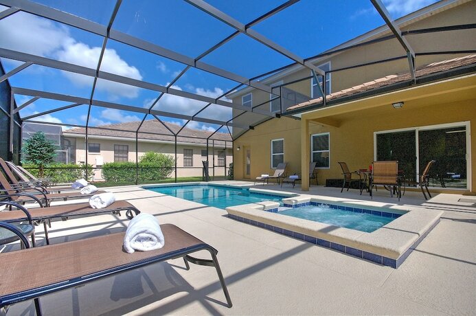 Imagen de la habitación del Hotel South Facing Pool, Near Disney, 5 Bed Luxury. Foto 19