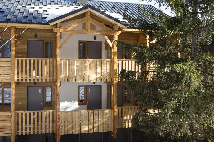 Imagen de los exteriores del Hotel Sowell RÉsidences Pra Loup. Foto 16