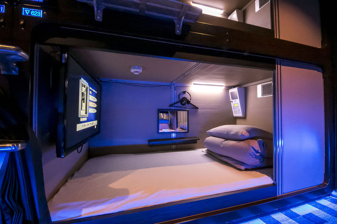 Imagen de los interiores del Hotel Spa and Capsule Grandpark Inn Kitasenju. Foto 15