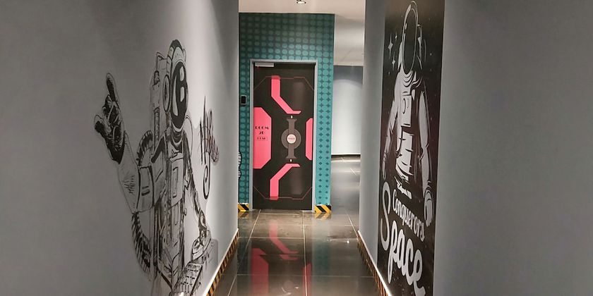 Imagen de la habitación del Hotel Space. Foto 8