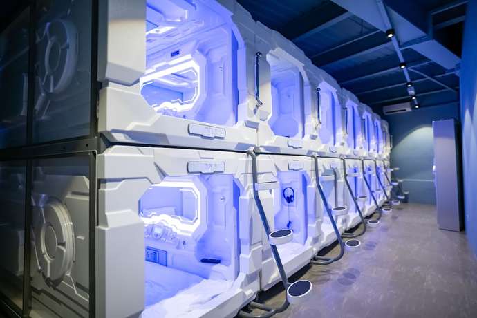 Imagen de la habitación del Hotel Space. Foto 14