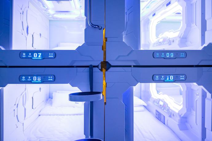 Imagen de la habitación del Hotel Space. Foto 16