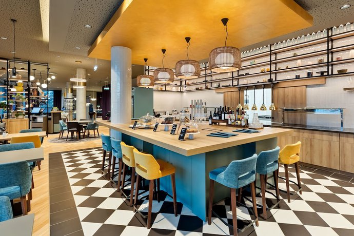 Imagen del bar/restaurante del Hotel Spark by Hilton Vienna Donaustadt. Foto 4