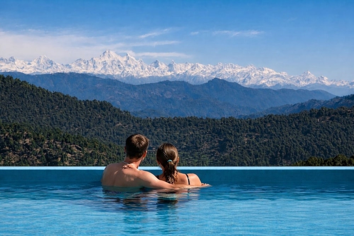 Imagen general del Hotel Spellmount - Himalayan View Infinity Pool Resort In Kausani. Foto 1