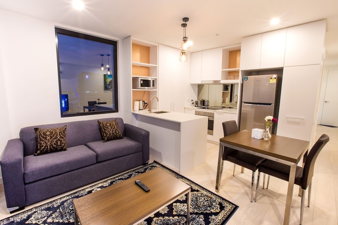 Imagen de la habitación del Hotel Spencer Street Apartments. Foto 4