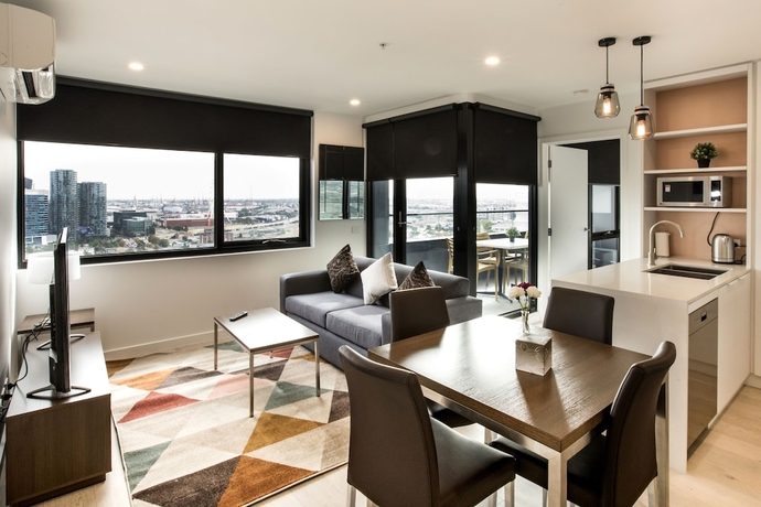 Imagen de la habitación del Hotel Spencer Street Apartments. Foto 13