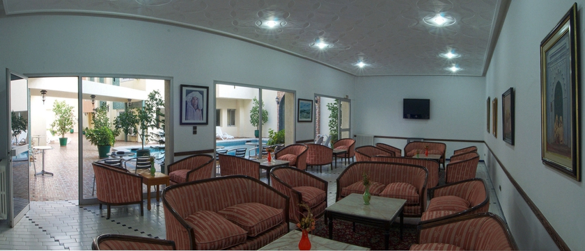 Imagen de los interiores del Hotel Splendid, Fez. Foto 11