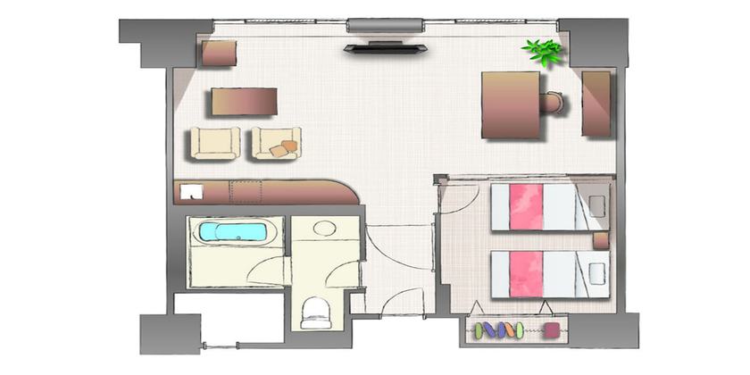Imagen de la habitación del Hotel Sport and Do Resort RESOL NO MORI. Foto 14