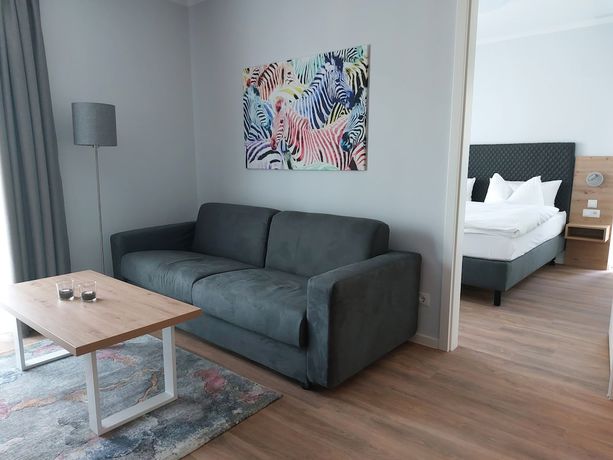 Imagen de la habitación del Hotel Sporthotel Neuruppin - Apartmenthaus mit Ferienwohnungen. Foto 8