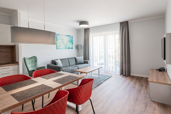 Imagen de la habitación del Hotel Sporthotel Neuruppin - Apartmenthaus mit Ferienwohnungen. Foto 9