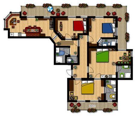 Imagen de la habitación del Hotel Sportpension Bergblick. Foto 5