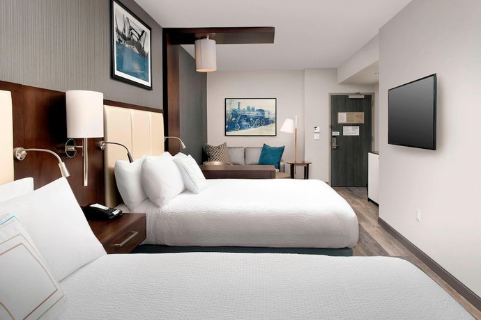 Imagen de la habitación del Hotel SpringHill Suites by Marriott Atlanta Downtown. Foto 2