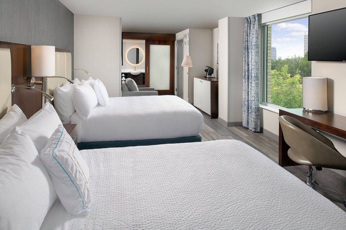 Imagen de la habitación del Hotel SpringHill Suites by Marriott Atlanta Downtown. Foto 4