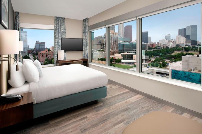 Imagen de la habitación del Hotel SpringHill Suites by Marriott Atlanta Downtown. Foto 5