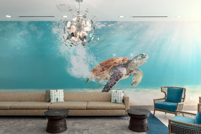 Imagen de los interiores del Hotel SpringHill Suites by Marriott Bradenton Downtown/Riverfront. Foto 18