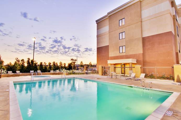 Imagen de la piscina del Hotel SpringHill Suites by Marriott Fresno. Foto 19