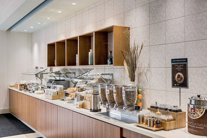 Imagen del bar/restaurante del Hotel SpringHill Suites by Marriott Houston The Woodlands. Foto 9