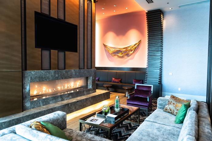 Imagen de los interiores del Hotel SpringHill Suites by Marriott Nashville Downtown/Convention Center. Foto 17